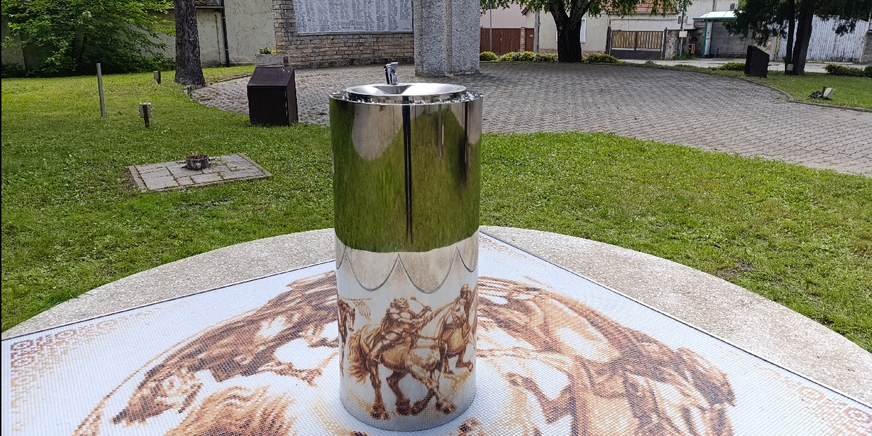 Látvánnyá szépülő ivókút született Pomázon