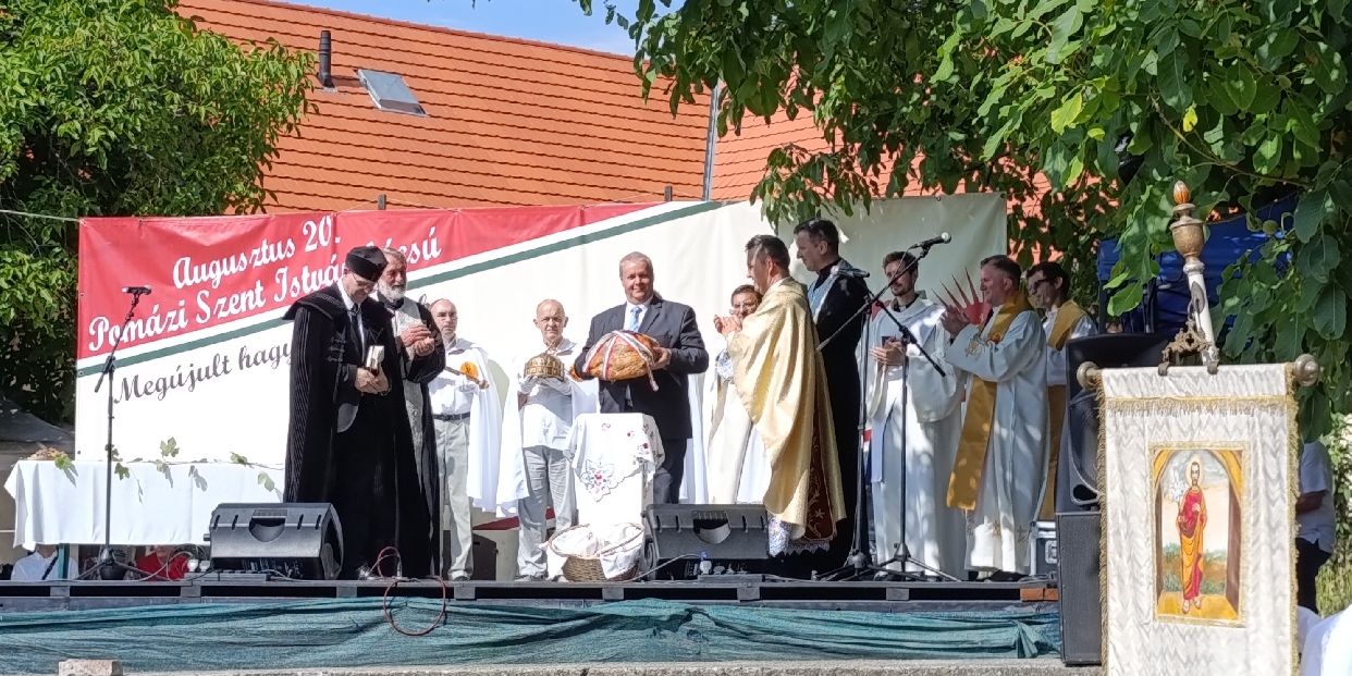 Államalapító Szent István király ünnepe Pomázon 