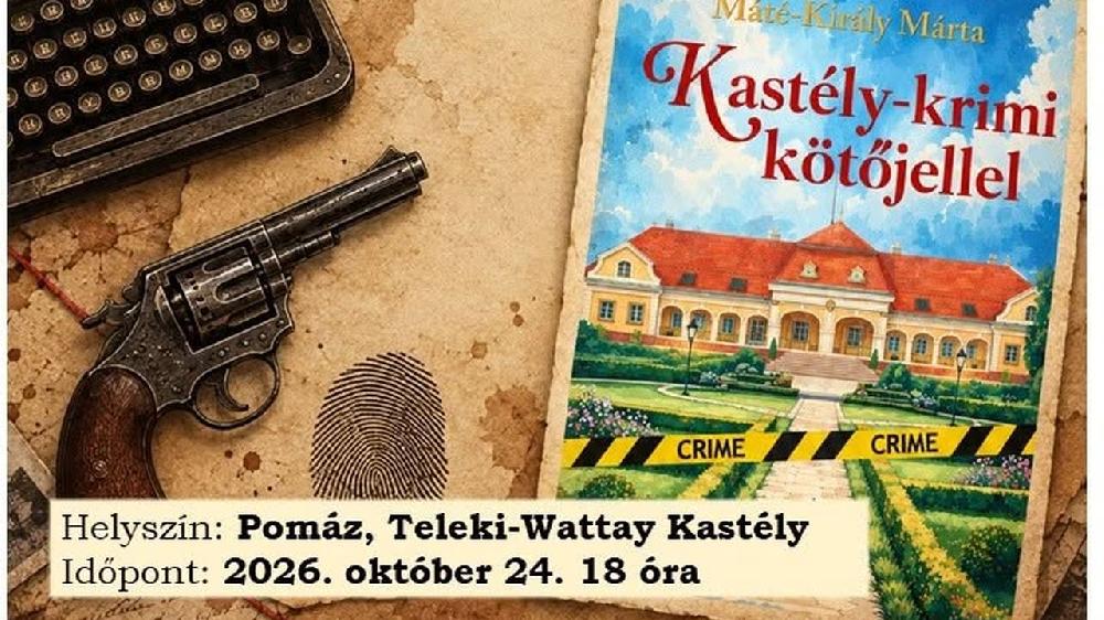 Nyomozós játékkal egybekötött könyvbemutató