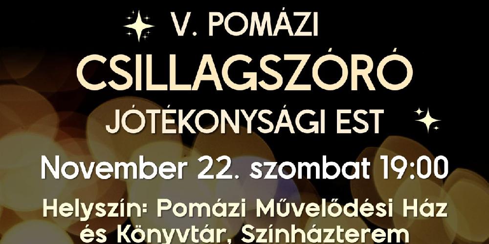  V. Csillagszóró Jótékonysági Est