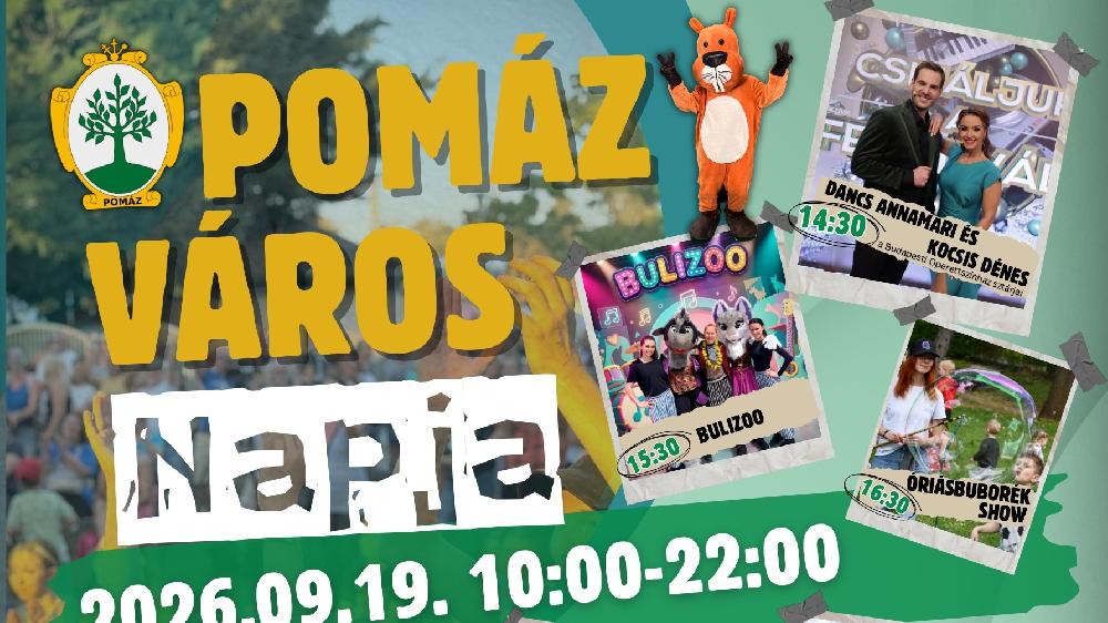 Pomáz Város Napja 2026.