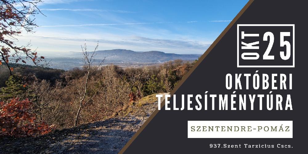 Októberi teljesítménytúra Szentendre - Pomáz