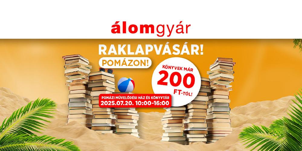 Álomgyár raklapvásár Pomázon