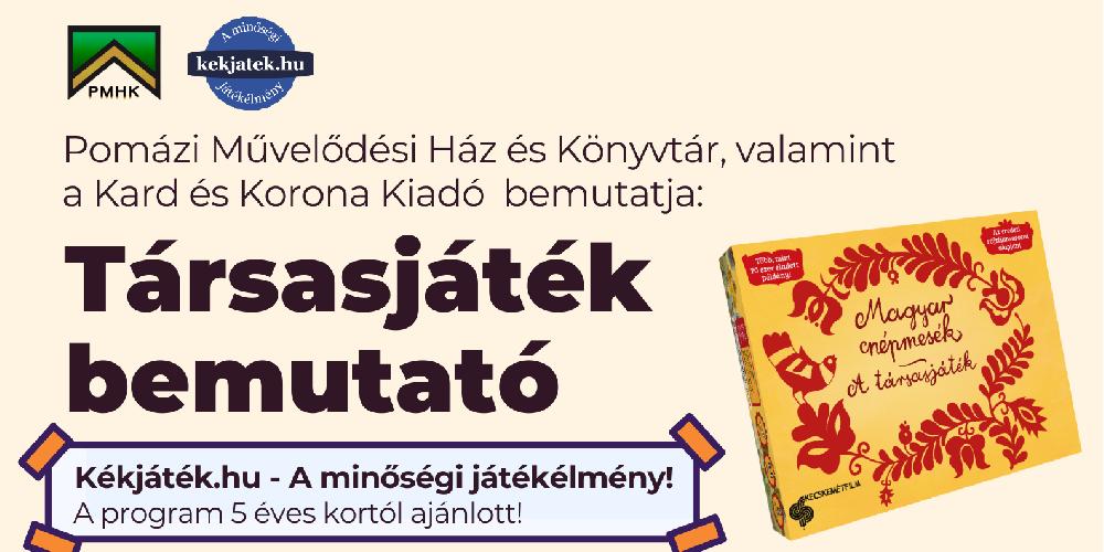 Társasjáték bemutató
