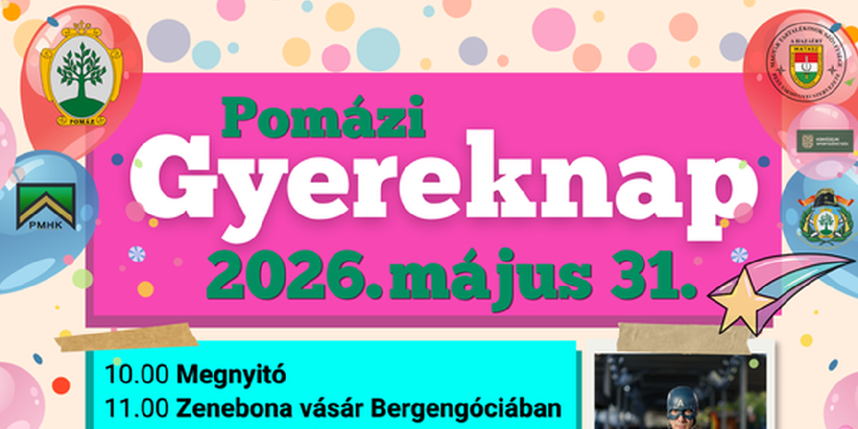  Gyereknap Pomázon 