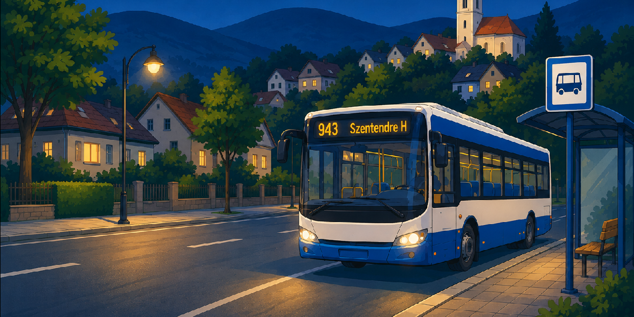 Változhat a 943-as éjszakai járat menetrendje