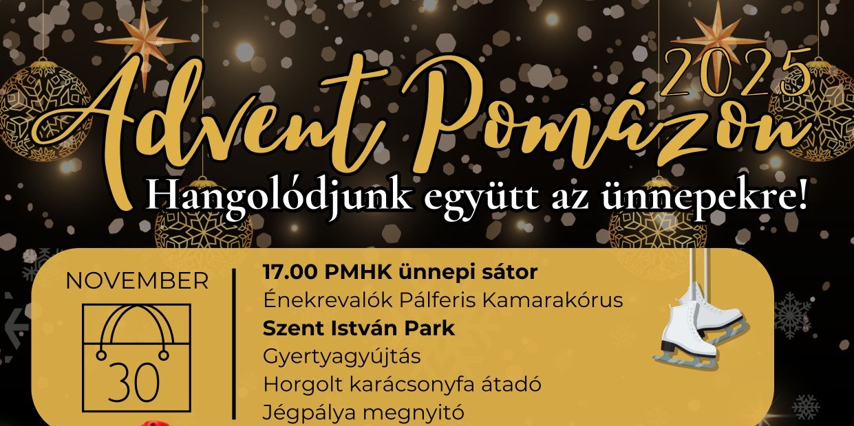 3. ADVENTI VASÁRNAP POMÁZON - Hangolódjunk együtt a karácsonyra!