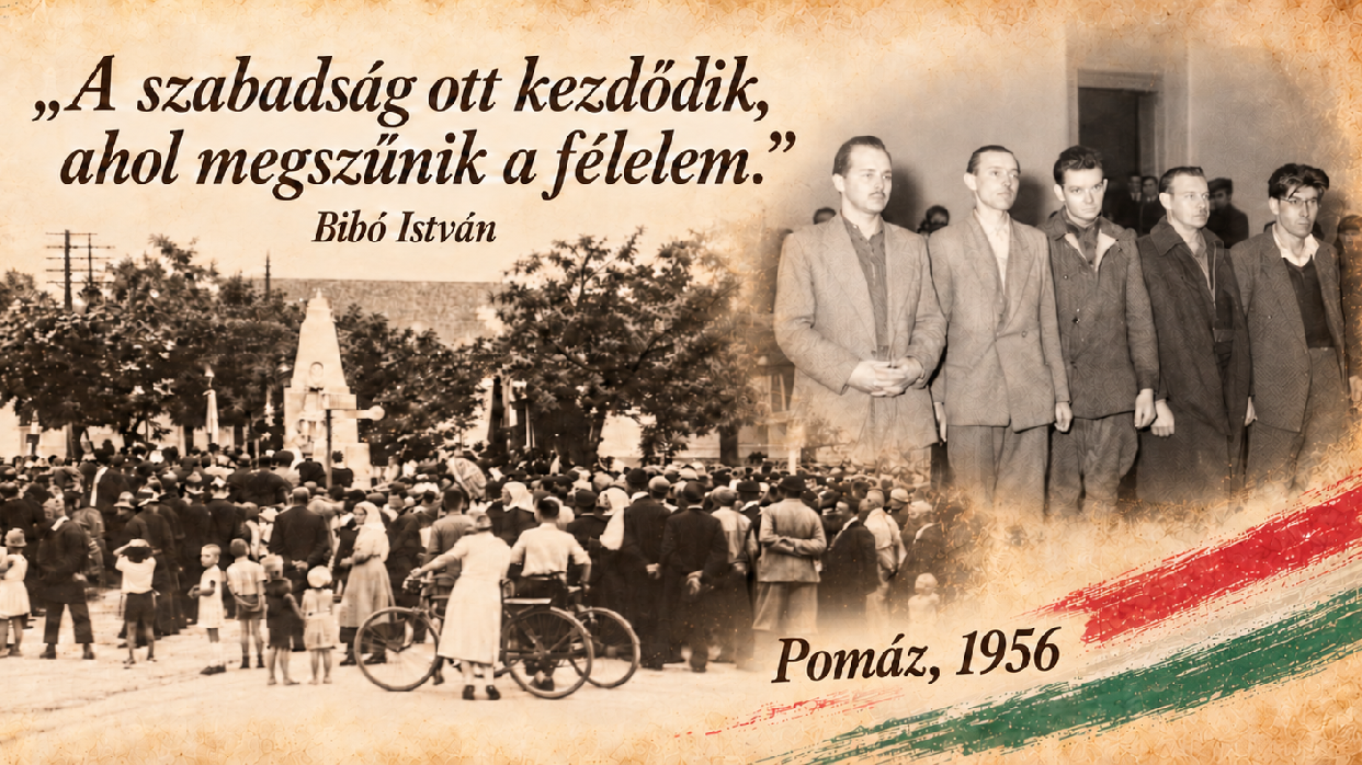 Csendes kiállás, súlyos megtorlás – 1956 története Pomázon