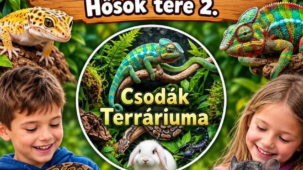 Csodák Terráriuma a Pomázi Civil Házban!