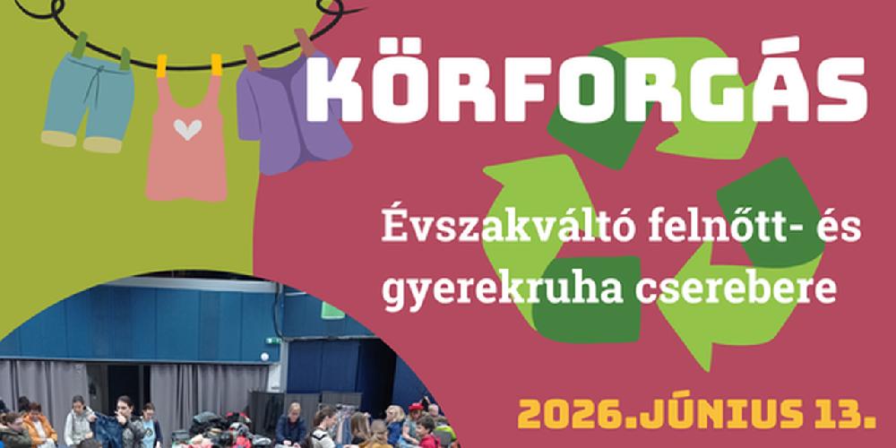 KÖRFORGÁS Nyári felnőtt- és gyerekruha cserebere