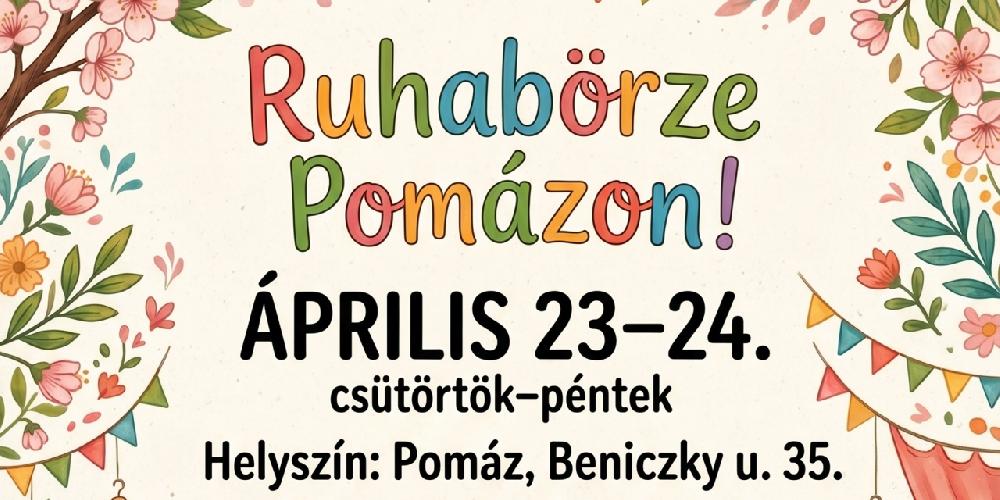 Ruhabörze Pomázon