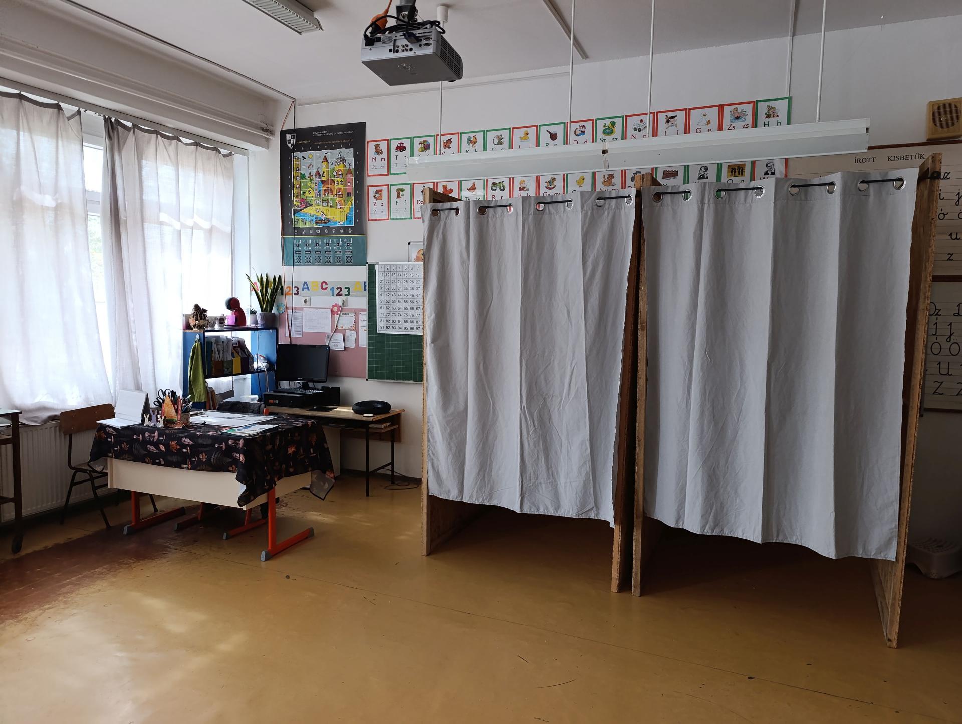 Szavazókörök berendezése