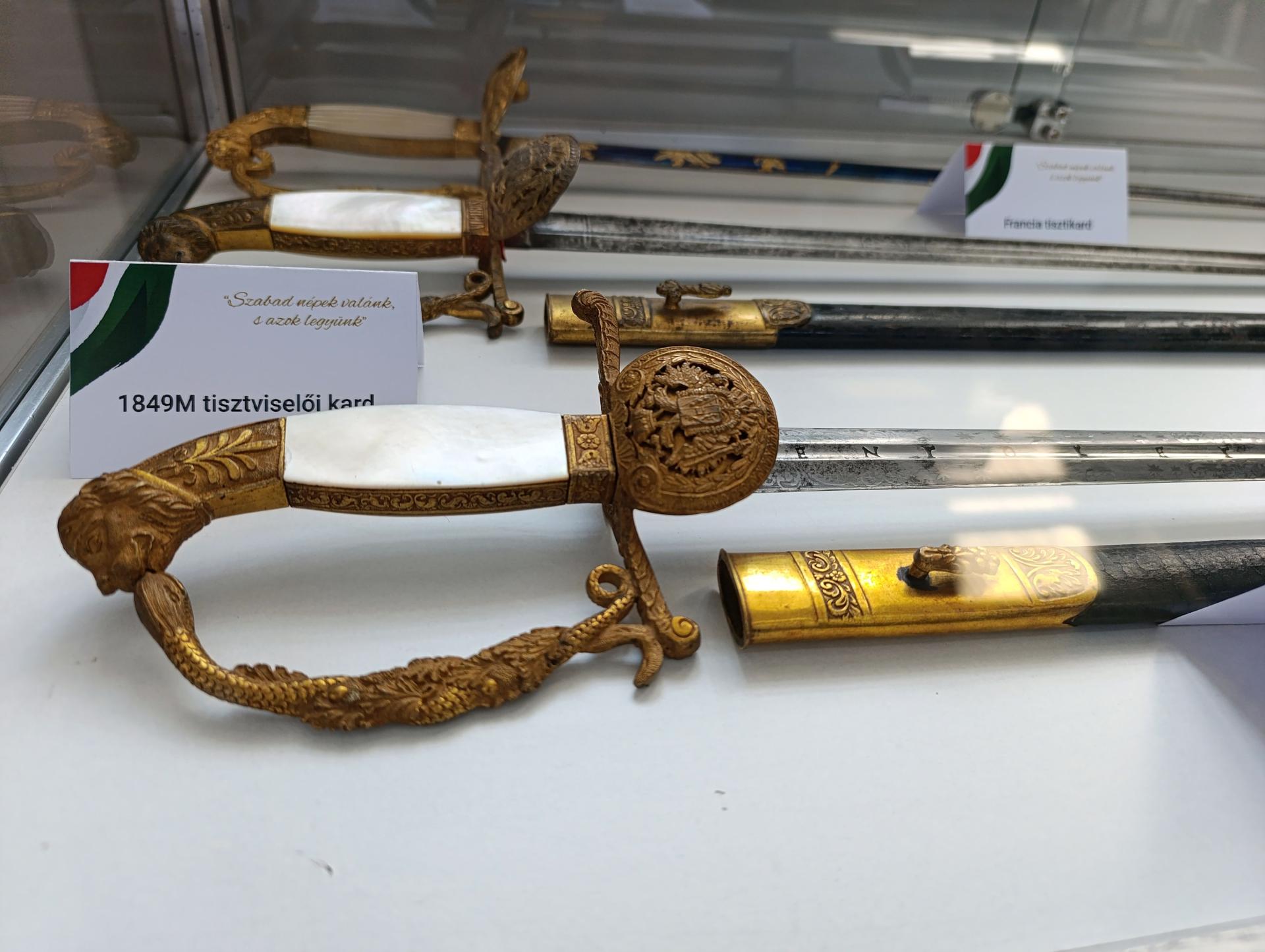 1848-as kiállítás a Kastélyban