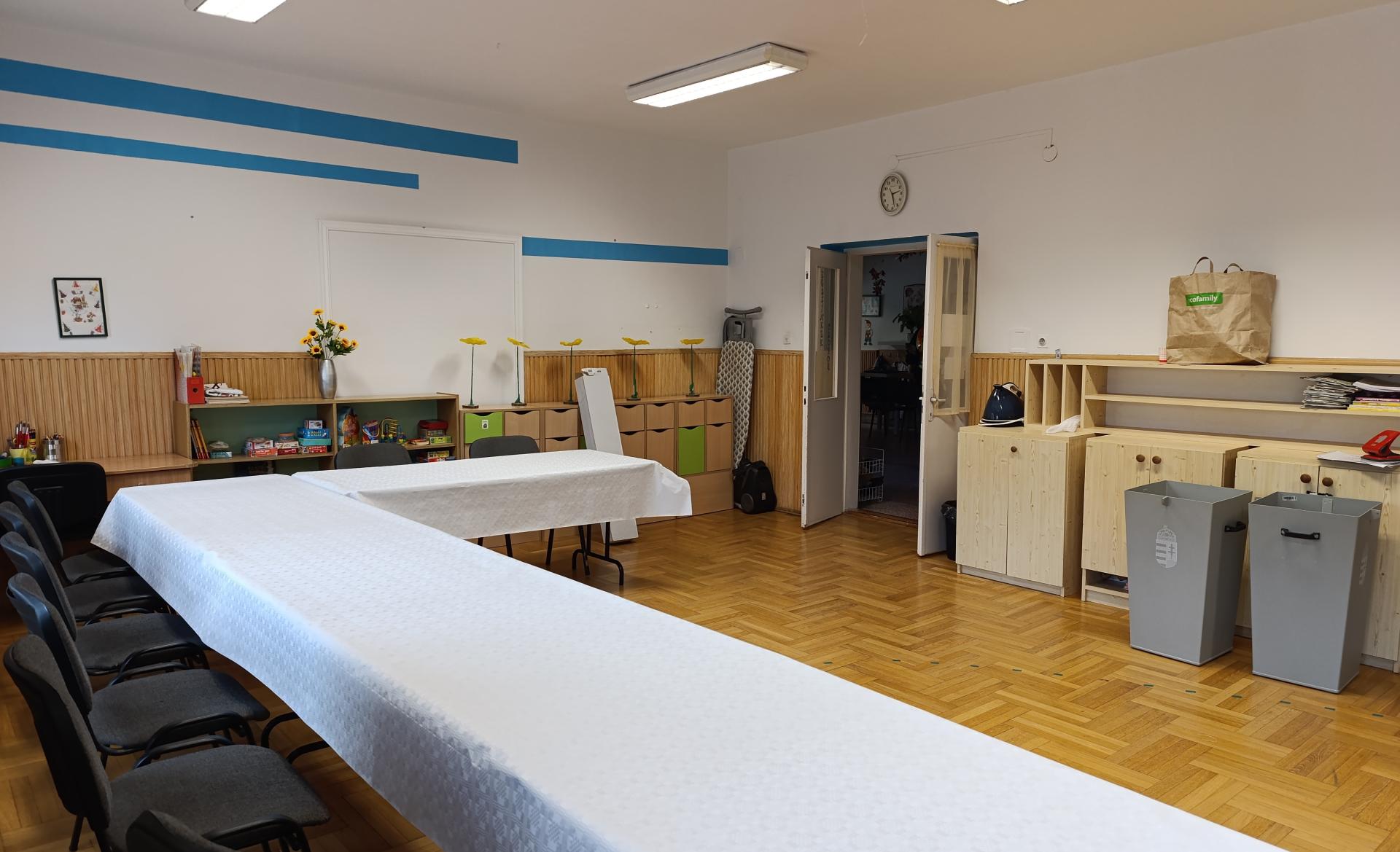 Szavazókörök berendezése